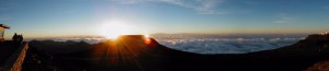 Experience Sunrise at 10'000 feet Above the Crystal Blue Pacific Ocean