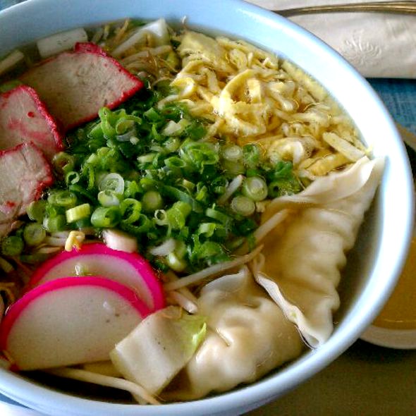 Saimin, one of Hawaii's signature dishes, is the perfect antidote for a gloomy day. 