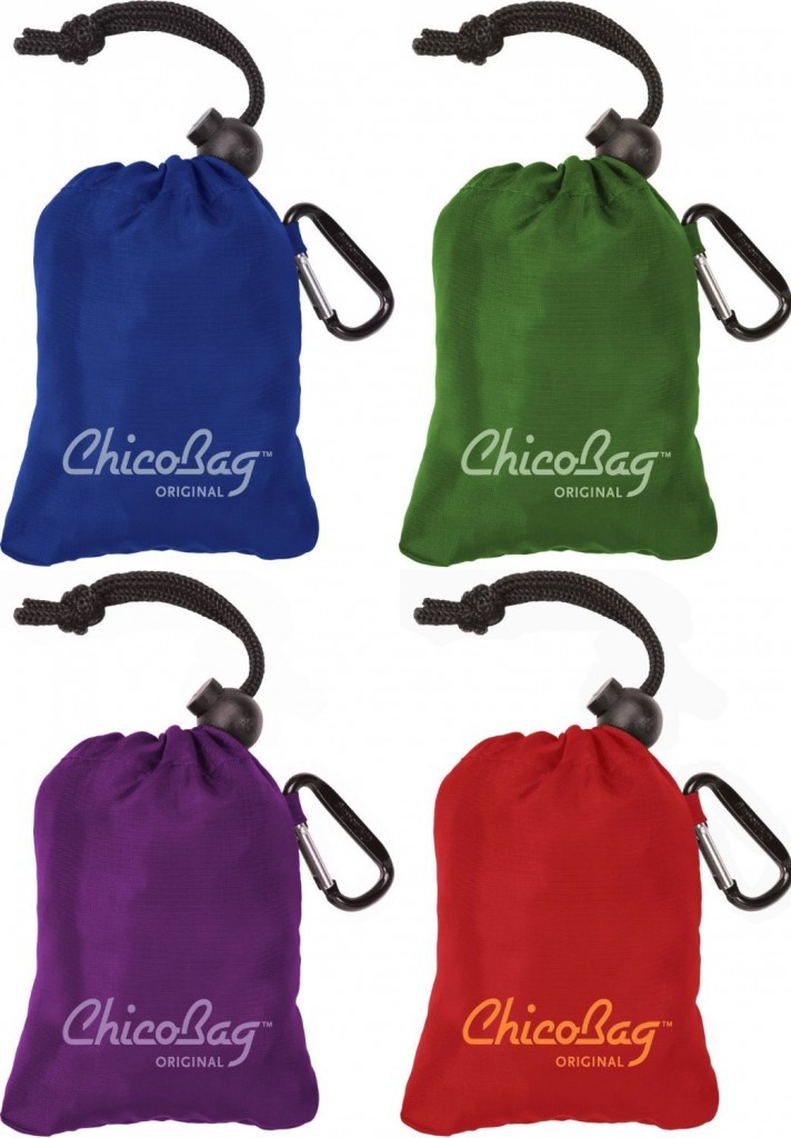 Reusable, compact bags-- like ChicoBags-- make shopping on Maui a cinch! 