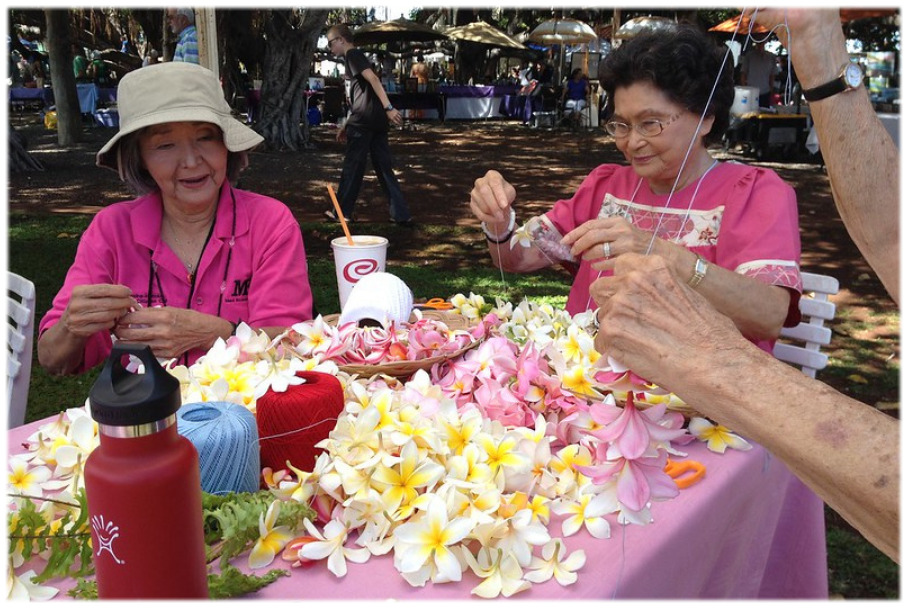 May Day is Lei Day in Hawai'i A Stunning and Fragrant Flower Lei for
