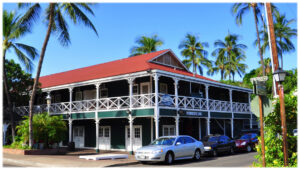 The famous Lāhainā Pioneer Inn